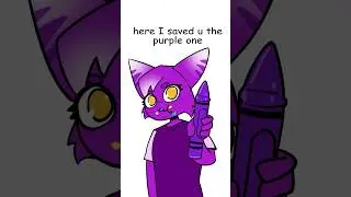 I saved u the purple one 💜🖍️