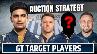 Gujarat Titans Auction Strategy, Target Players & Best Playing XI for IPL 2026