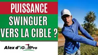 Cours de golf swing:Comment GAGNER EN DISTANCE au golf avec L'EXTENSION DES BRAS à l'Impact PARFAITE