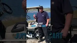 What its like converting my golf cart to lithium 120ah 48V Lithium Rhino battery #golfcartbattery