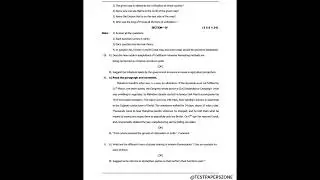 Andhra Pradesh 10th Class SSC SOCIAL STUDIES Model Paper| SSC 2025 | #sscexam #sscblueprint #exam