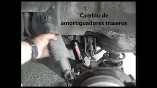 Como cambiar amortiguadores traseros Honda Odyssey 1997 a 2003