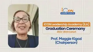 Prof. Maggie Kigozi's keynote address for the iCON Leadership Academy, 2023-2024 Cohort
