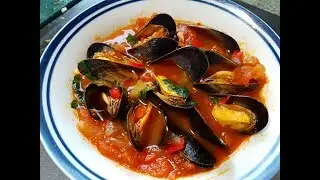 Monkstone Point Mussels In A Spicy Tomato Sauce. #SRP