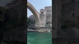 📍Stari Most - The Old Bridge Mostar | Bosnia and Herzegovina 🇧🇦 #travel #bosniaherzegovina #asmr