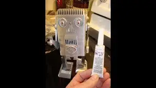 Testing the 3d Gloop for PLA in a Tube.