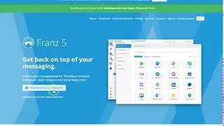 Franz la app de mensajer&iacute;a multiplataforma | C&oacute;mo unificar Whatsapp, gmail, twitter y m&aacute;s