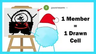 Drawing One Cell for Every Channel Member! !vtheorem !discord