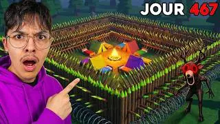 J'ai CONSTRUIT La Base la plus SÉCURISÉ Sur 99 Nuits dans la Forêt ! (avec les abonnés !)