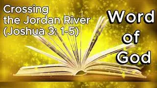 Bible Sermon - Crossing the Jordan River (Joshua 3: 1-5) - Ps. Das @elimpastures #inspiration