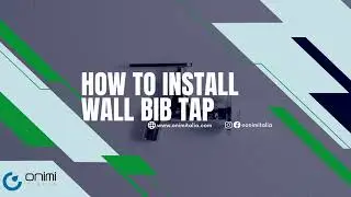 Onimi Italia | How to Install Wall Bib Tap