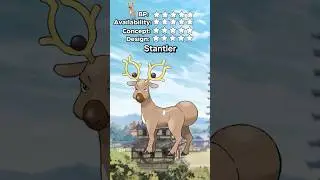 What's the BEST POKEMON Objectively? (kinda) RATE EM' ALL! Ep #234 #Stantler #rateemall #pokemon