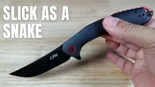 FULL REVIEW BEST BUDGET EDC KNIFE CJRB GOBI REVIEW