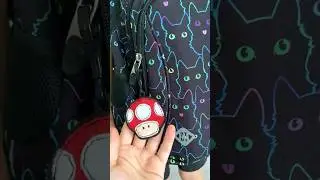 Super Mario Felt Mushroom Keychain DIY Tutorial