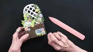 Fabulous Folded #13: Trellis Box Card Dies | PaperWishes.com