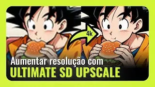 Aumente a resolu&ccedil;&atilde;o de imagens com Ultimate SD Upscale no ComfyUI
