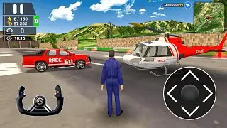 HFPS: Helicopter Flight Pilot Simulator - Car, Plane and Heli Drive - Android Gameplay 