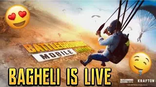 BATTLEGROUND MOBILE INDIA LIVE BAGHELI GAMING | Streaming with Turnip