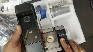 Double Side Weatherproof Fingerprint Motorised Lock | Biometric Security by Navkar Systems
