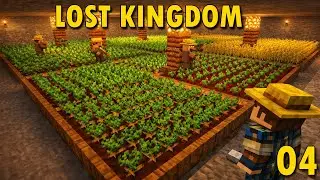 FARM DE TRIGO, CENOURO, BATATA E BETERRABA | LOST KINGDOM #4 | Minecarft 1.21.10