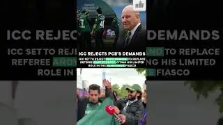 ICC rejects PCB&rsquo;s demand to replace referee Andy Pycroft, citing his limited role in the handshake