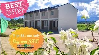 Php 5k - 8k Affordable Housing in Davao - Townhouse 2 Storey  by GetHome.PH
