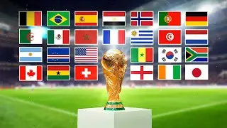 🗳️⚽Le tirage COMPLET des poules de la Coupe du monde 2026 #FIFAWorldCup