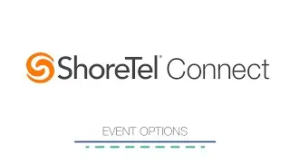 Events, Conferences & Online Meetings - Event Options