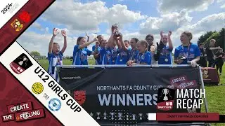 U12 Girls County Cup Final - Match Recap Powered by Veo