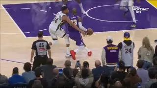 Lebron James folds up late against Giannis and Bucks!! #basketball #nba 