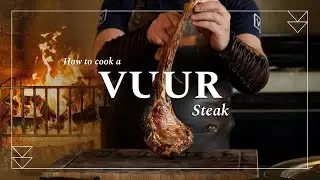 How to cook the perfect steak over a fire | In the Kitchen with Shaun Scrooby at VUUR