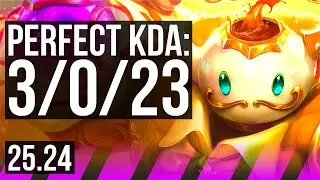 BARD & Caitlyn vs PYKE & Varus (SUP) | Perfect KDA: 3/0/23 | KR Diamond | 25.24