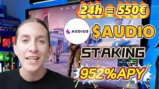 Krypto 2025: Staking AUDIO coin & Farming Audius