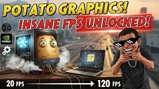 Run FiveM (GTA 5) on POTATO PC | FiveM For Low End PC *MAX PERFORMANCE & FPS*