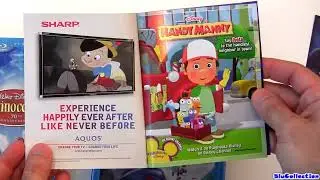 Walt Disney Pinocchio blu ray unboxing review