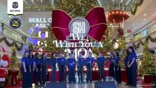 NU MOA Chorale serenades at the Mall of Asia Central Atrium