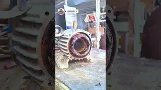 Varuna motor body short problem#varuna #ytshorts #monoblockpump #windingdata #electrical #data #repa