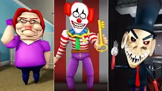 BETTY'S NURSERY, EPIC CHOPPER'S CARNIVAL BREAKOUT, SIR SCARY'S MANSION ROBLOX OBBY