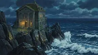 What happens when a roof leaks in a brutal ocean storm&mdash;2D Ghibli mopping, fire, and food tonight?