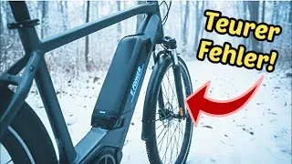 E-Bike: Fast jeder macht jetzt diese Fehler im Winter!