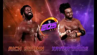 WWE 2K18 Rich Swann vs Xavier Woods