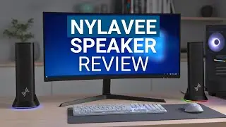 Nylavee SK700 - Best Desktop Speaker for Gaming, Editing, & Entertainment