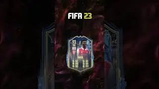 Fair Upgrade? Bukayo Saka TOTS | FIFA 23 #shorts #football #saka #fifa23 #tots