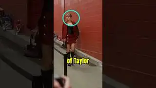Тейлор Свифт прибыла за пуленепробиваемую стену 😨