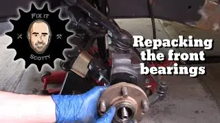 VW Bus Restoration Part 6: Re-packing the front bearings