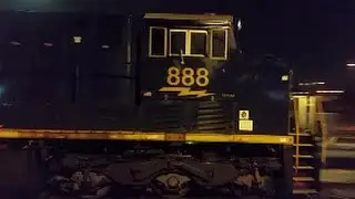 CSXT 888 ES44AH 7527 C40-8 & A ES44AH & Leads Q039-30 SB Through Fay NC W/A Shave & Hair Cut