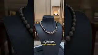 Black Tahitian Pearl Necklace