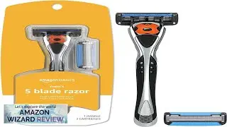 Amazon Basics 5-Blade MotionSphere Razor for Men with Dual Lubrication and Precision Review