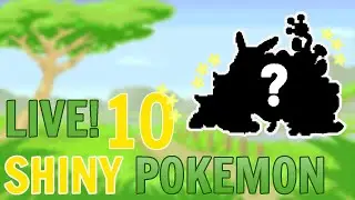 Safari Week 2021 Shiny Compilation! 10 LIVE Shiny Pokémon in Emerald and Sapphire!