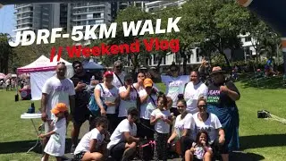 JDRF 5KM WALK 💪🏼 | Weekend Vlog #TDsquad